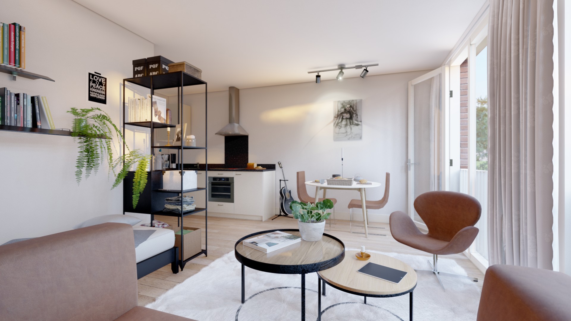 studios for rent on Trompstraat 5 a-3